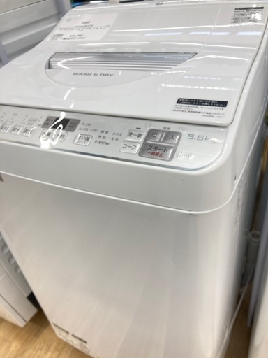 【トレファク高槻店】安心の6ヶ月間保証！取りに来られる方限定！SHARP（シャープ）の全自動洗濯機のご紹介です！