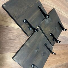 ディアウォールと1x4木材を使った自作棚の部材セット（洗面所用など）の画像