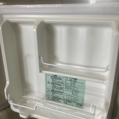 J451⭐️エスキュービズム　1ドア　2017年製　冷蔵庫の画像