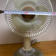 ユアサ卓上ファン　2011年製の画像