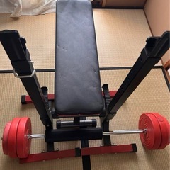 即早い者勝ち最.最終値下げ ベンチプレスセットの画像