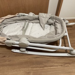 YATOMI ヤトミ TOBOS おひるね&チェア　バウンサー　ベビーベッドの画像