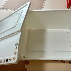 収納ケース ホワイトの画像