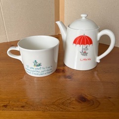 【値下】スナフキン　ポット&カップの画像