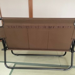 折りたたみ式　ベンチチェアの画像