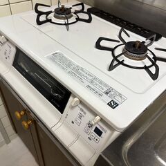 【9/29まで引き渡し】ガスコンロ _ Paloma エブリシェフ PA-360WHA-L 12A13A [ナチュラルホワイト] 左強火力コンロの画像