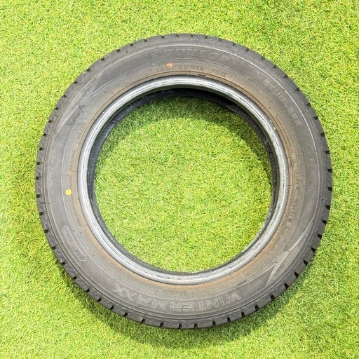 155/65R14 75Q 交換工賃込み　ダンロップ　スタッドレスタイヤ　4本　軽自動車用