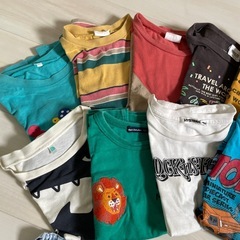 男の子Tシャツ110 ズボン100の画像