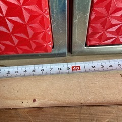 ステンレス製　収納ボックス　2個の画像