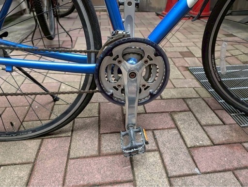 【パンク】ロードバイク【ジャンク】＋クリーナーなど自転車用品