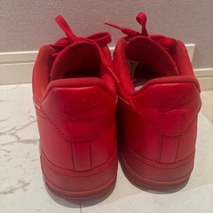 NIKE エアフォース1／レッドの画像
