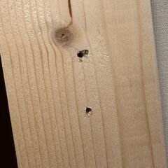 ディアウォールと2x4木材を使った自作棚の部材セットの画像