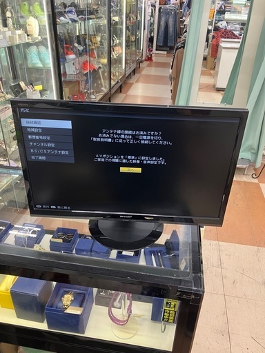 ★ジモティー割引10%★22インチ液晶テレビ SHARP 2T-C22AD 2019《尼崎市/リサイクルショップドリーム次屋店》☆尼崎