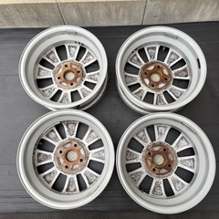 良品❗️スズキ　ワゴンR純正　14インチアルミホイール4本セット　堂の画像
