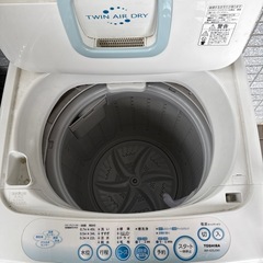 【急無料！】 TOSHIBA 洗濯機 Twin Air Dry の画像