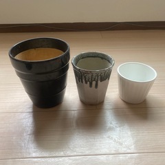 値下げ！！鉢5点セットの画像