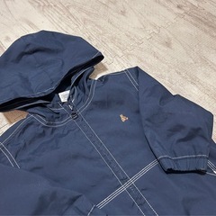 baby GAP フード付きネイビージャケット 12-18ヶ月の画像