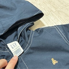 baby GAP フード付きネイビージャケット 12-18ヶ月の画像