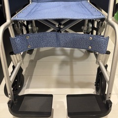 数回使用　松永製作所 アルミ製介助式車椅子 スタンダードタイプ MATSUNAGA 介助 の画像