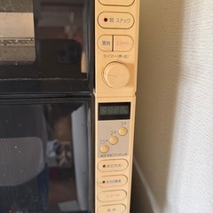 レトロ　三菱トースターとレンジ一体の画像