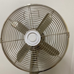 レトロ　メタル扇風機の画像