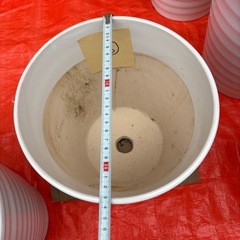 【陶器製植木鉢】8号⑥の画像