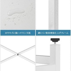新品　L字デスク　パソコンデスク　棚付きデスクの画像