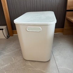 無印良品 やわらかポリエチレンケース 深 蓋付きの画像