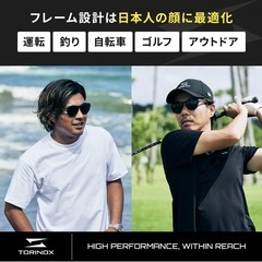 新品未開封☆TORINOXサングラス 黒の画像