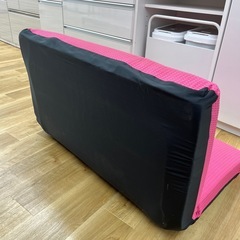 2人掛けソファー ローソファー ピンク 家具 ソファー のご紹介です！の画像