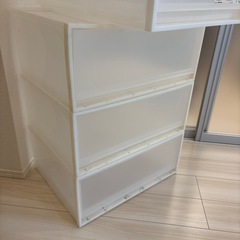 無料　無印良品　衣装ケース5個セット
の画像