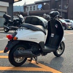【機関良好✨人気車種】ホンダ トゥデイ ホワイト AF67 安心のFI車【配送・当日納車可能】の画像