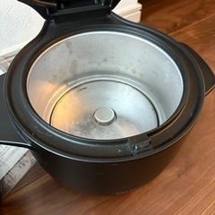 バルミューダ　炊飯器　黒の画像