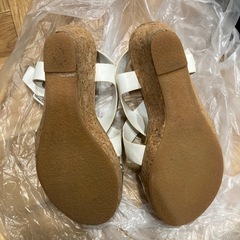 【中古品】レディース　サンダル21.5cm〜22cmの画像