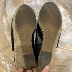 【中古品】レディース　サンダル　ヒール👡Sサイズの画像