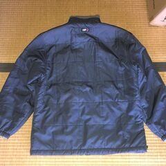 美品！エルフ　elf　春秋シーズン用　キルティングリバーシブルジャケット　メンズMの画像