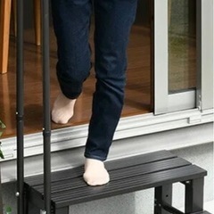 取っ手付き踏み台の画像