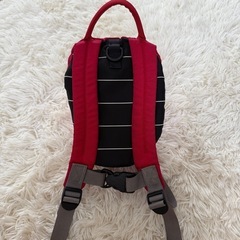 【美品】Little Lifeのフード付きリュック てんとう虫の画像