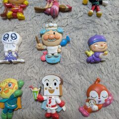 アンパンマンのフィギア（磁石）14体の画像