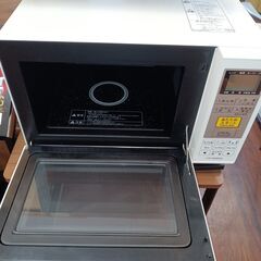 イオン　フラットテーブルオーブンレンジ　2021年製　FOR-1660BP　  サイズ（約）幅450×奥366　■近隣配送無料 買取GO‼　栄和店×高300の画像