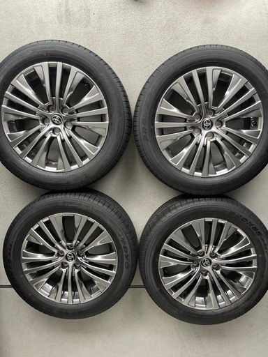 新車外し(19インチ)80ハリアー Z系 純正ホイール