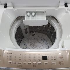 J1518　【リユースのサカイ柏店】　YAMADA　ヤマダ　8.0kg洗濯機　YWM-TV80G1　2020年製 動作確認　クリーニング済み　の画像