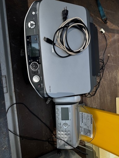 コピー機、ファックス、セット