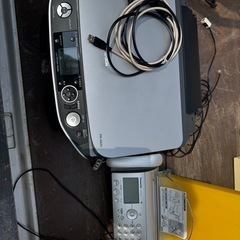 コピー機、ファックス、セットの画像