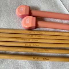 棒針 NO.12 10ミリ　6本セットの画像