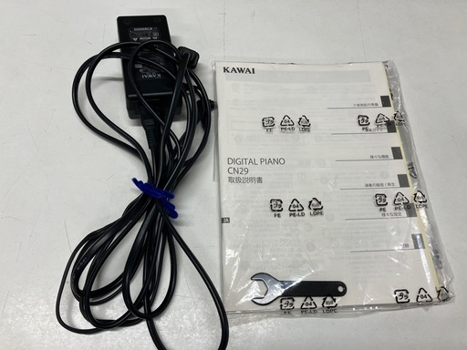 ⭐︎値下げ⭐︎O 2509-404KAWAI CN29R 電子ピアノ 3本ペダル 88鍵盤 2021年製 動作確認済み イス付き バラ