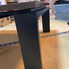 【美品】ニトリ　リビングこたつ　フロットS105 ヴィンテージMBRの画像