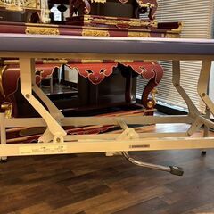 ★値下げしました！★パラマウントベッド 足踏式昇降ベッド 施術ベッド 油圧式 介護 整体 エステ 【マジカルスケッチ】の画像