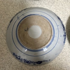 群青　大きめ　和皿　４枚セットの画像