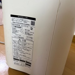 SHAP プラズマクラスター　空気清浄機の画像